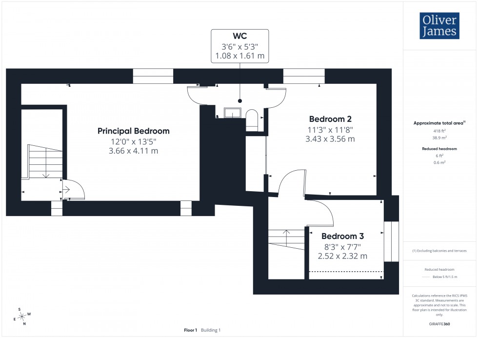 Floorplan for High Street, Catworth, PE28