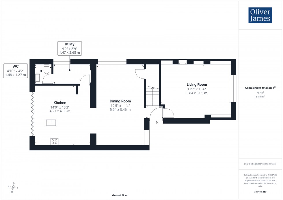 Floorplan for Broadway, Yaxley, PE7