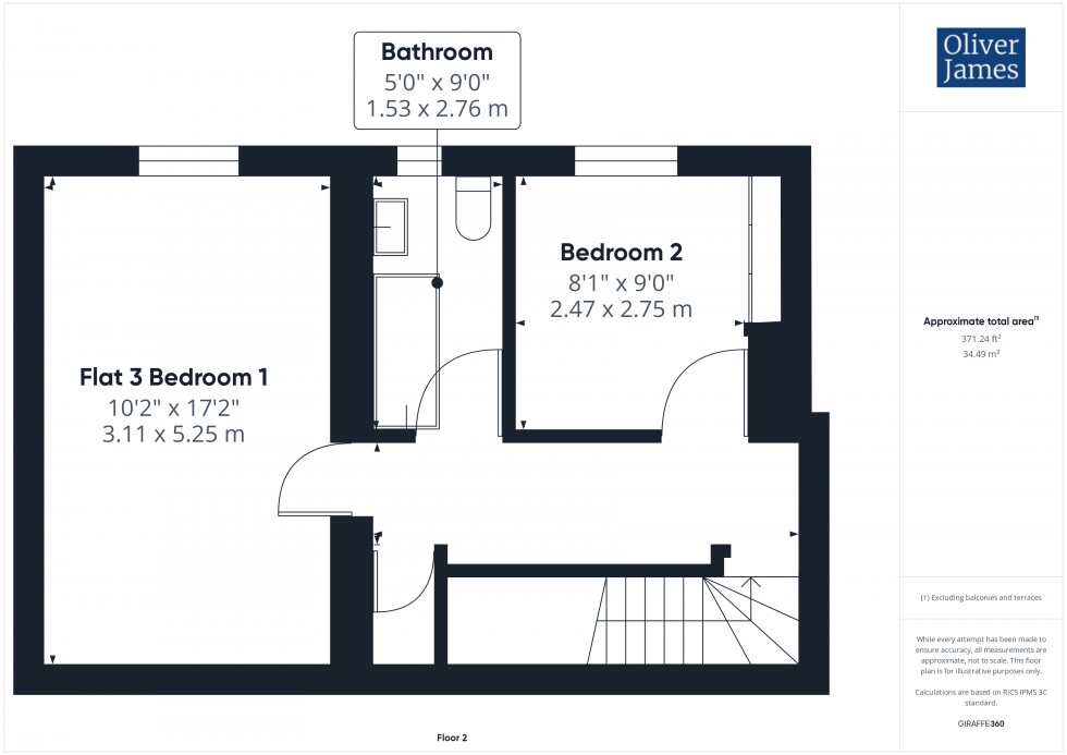 Floorplan for Conington Lane, Conington, PE7