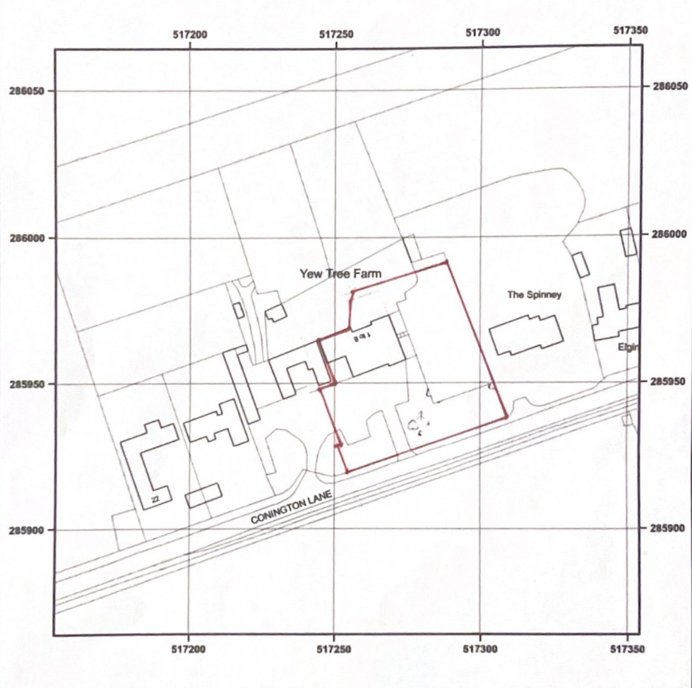 Floorplan for Conington Lane, Conington, PE7