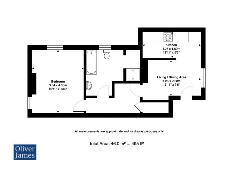 Floorplan for Ermine Street, Huntingdon, PE29