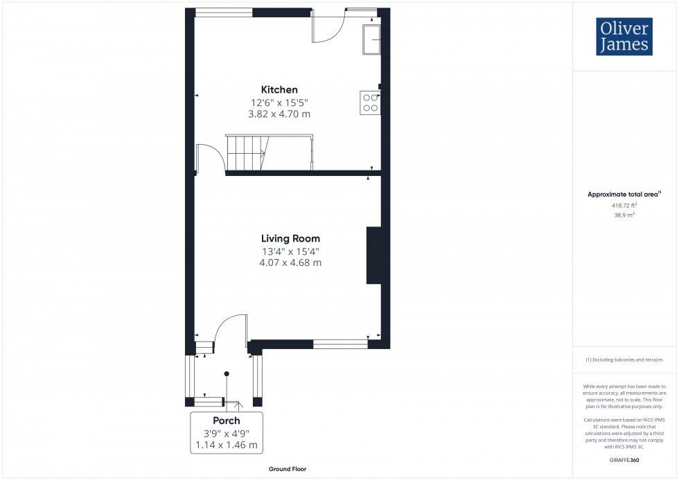 Floorplan for Sallowbush Road, Huntingdon, PE29