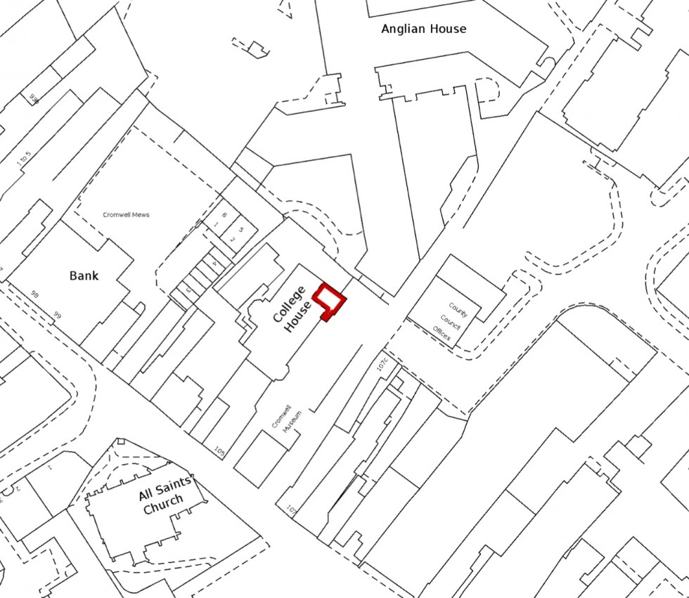 Floorplan for Grammar School Walk, Huntingdon, PE29