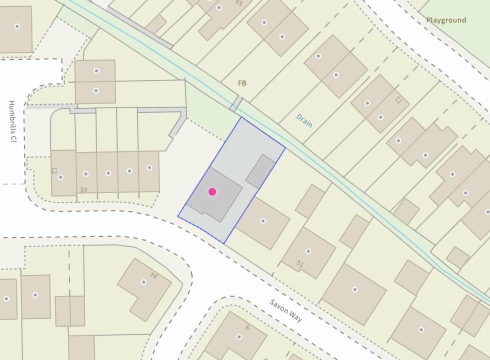 Floorplan for Saxon Way, Warboys, PE28