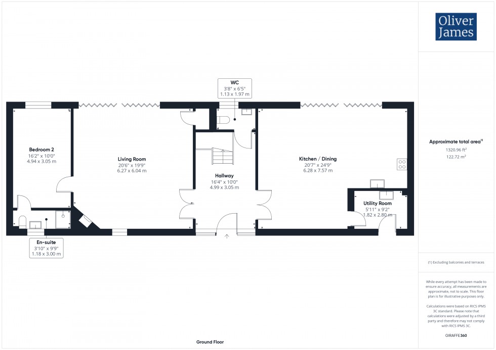 Floorplan for Main Street, Great Gidding, PE28