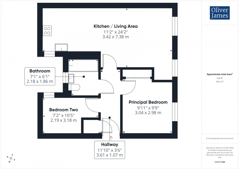 Floorplan for High Street, Huntingdon, PE29