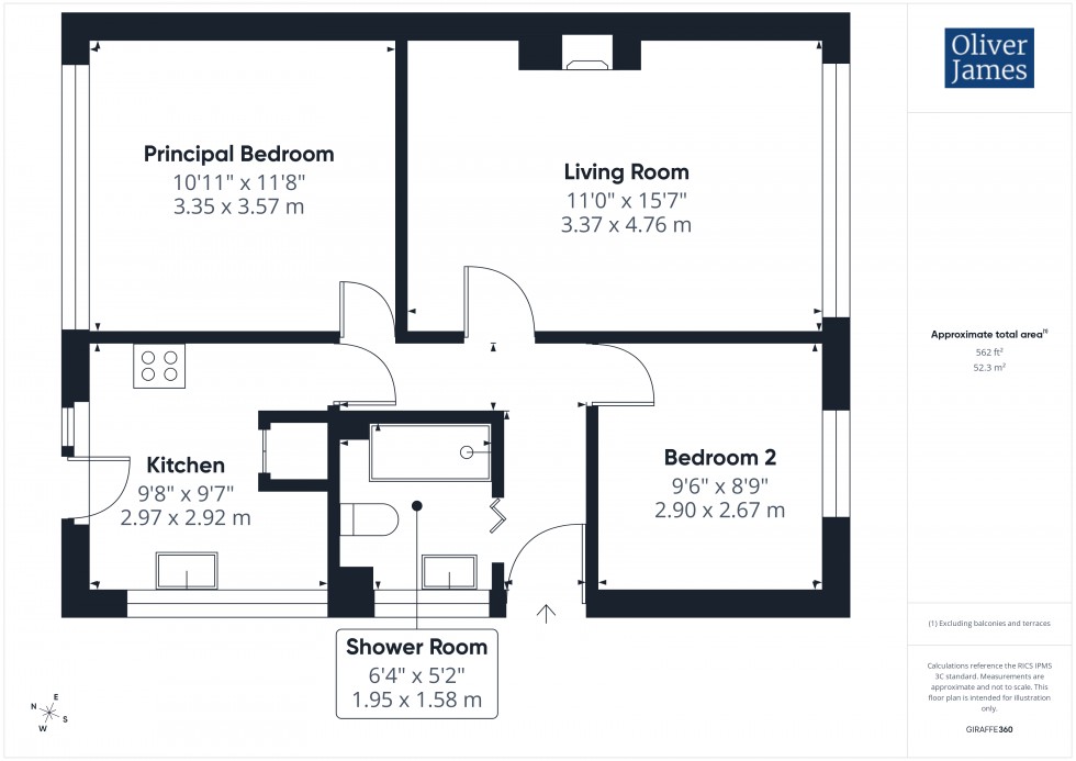 Floorplan for Hatfield Road, Sawtry, PE28