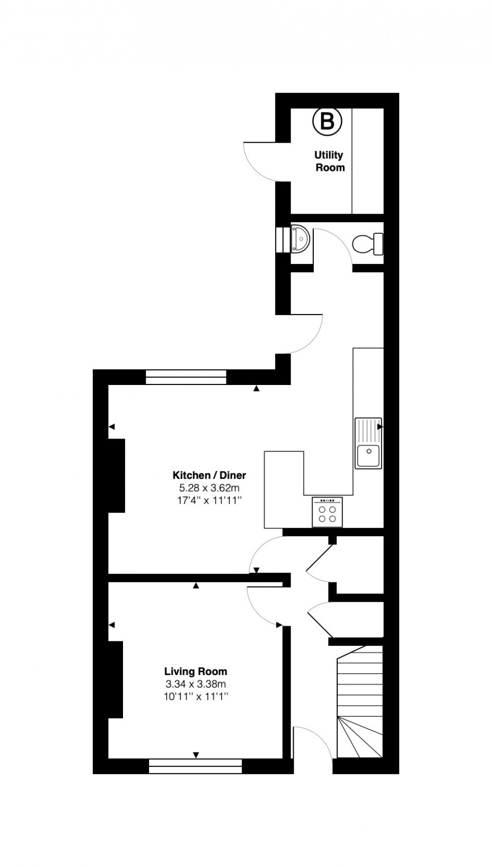 Floorplan for Ambury Road, Huntingdon, PE29