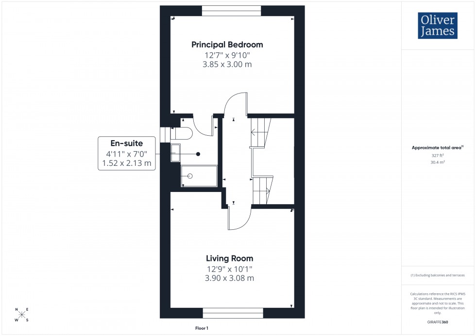 Floorplan for Cordwainer Road, Godmanchester, PE29