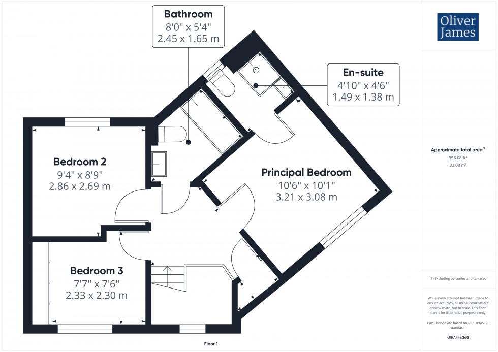 Floorplan for Lawrence Close, Sapley, PE28