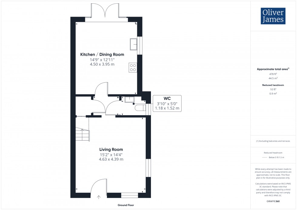 Floorplan for Ugg Mere Court Road, Ramsey, PE26