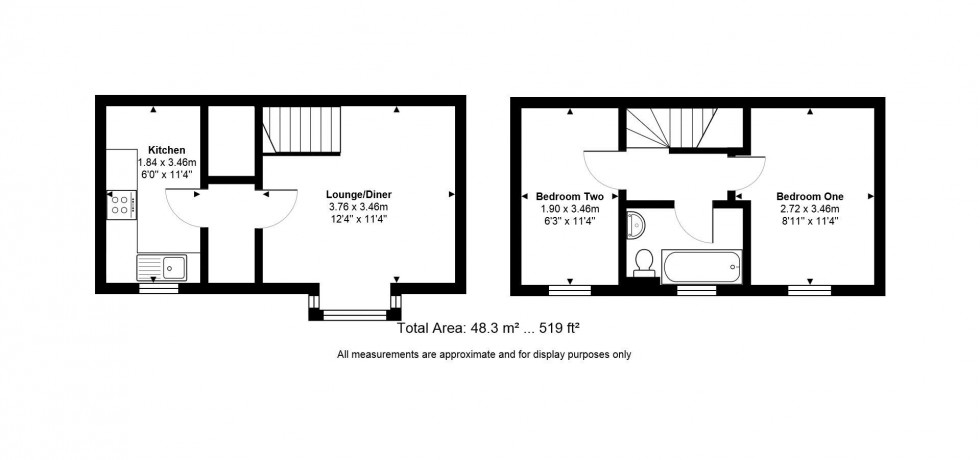 Floorplan for Holmehill, Godmanchester