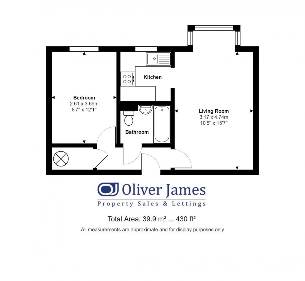 Floorplan for Brampton Road, Huntingdon