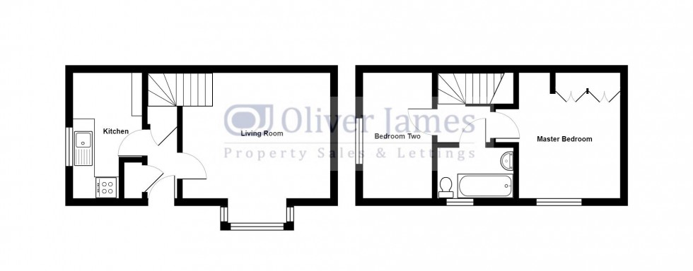 Floorplan for All Saints Way, Sawtry