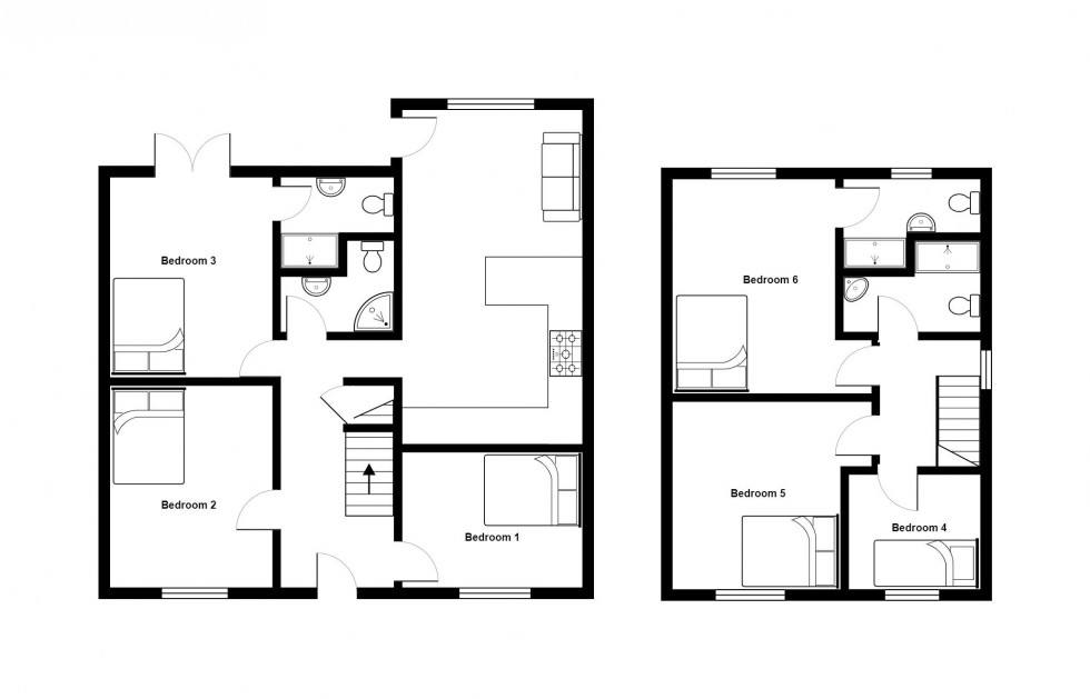 Floorplan for Lysander Close, St. Ives