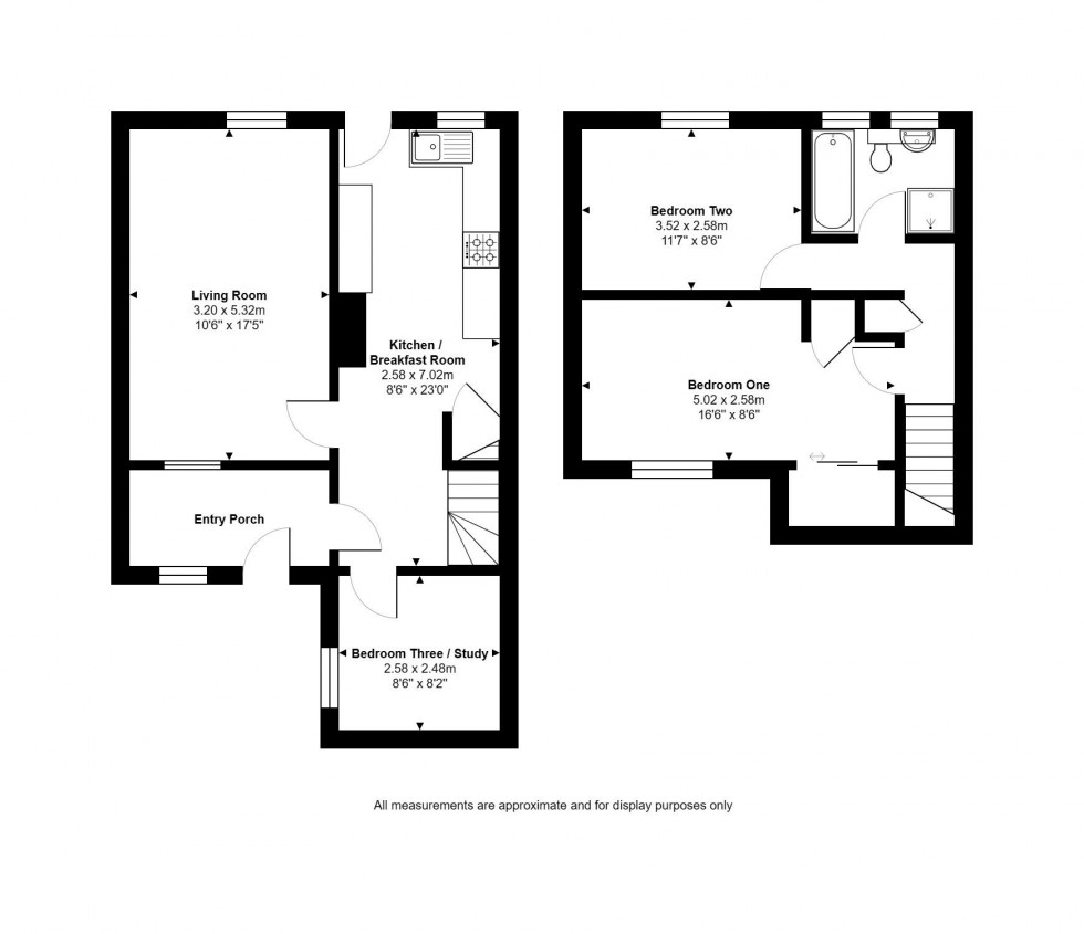 Floorplan for Coldhams North, Huntingdon