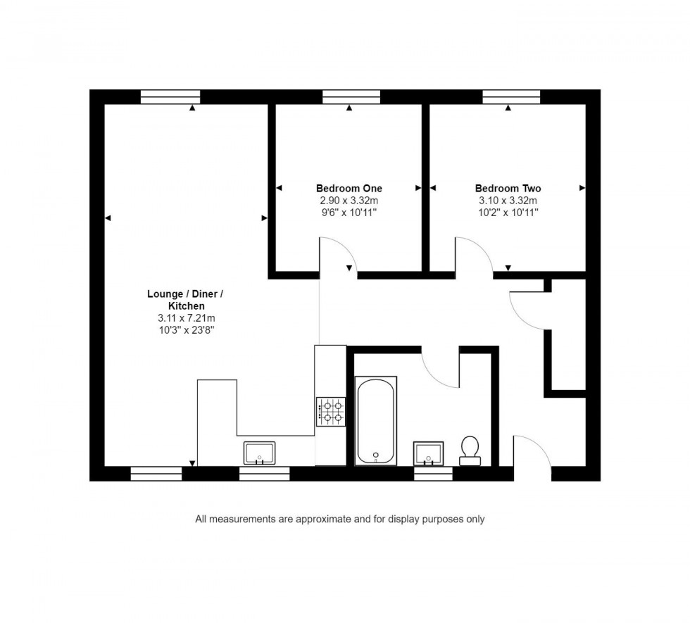 Floorplan for Thames Road, Huntingdon