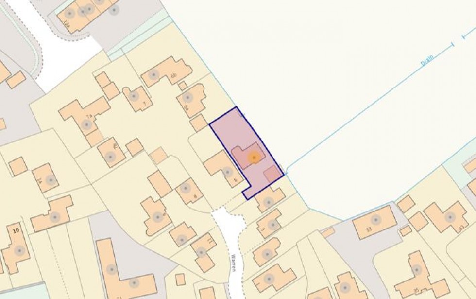 Floorplan for Warren Croft, Sawtry, Cambridgeshire.