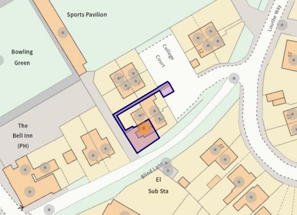 Floorplan for Sawtry, College Court, Cambridgeshire.