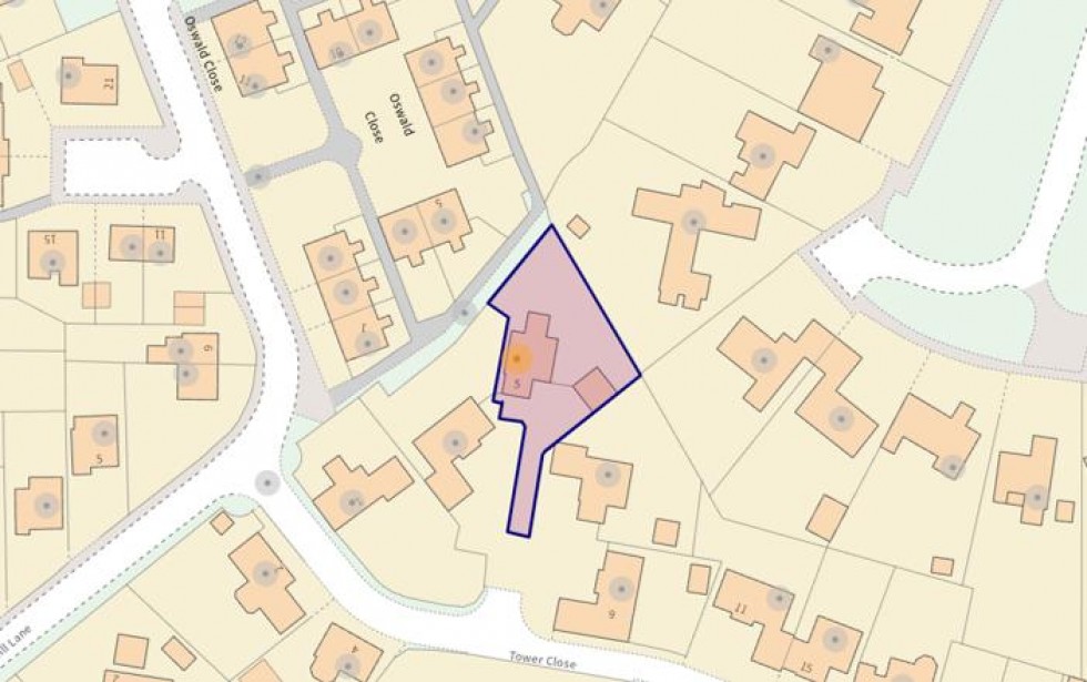 Floorplan for Tower Close, Ramsey, Cambridgeshire.