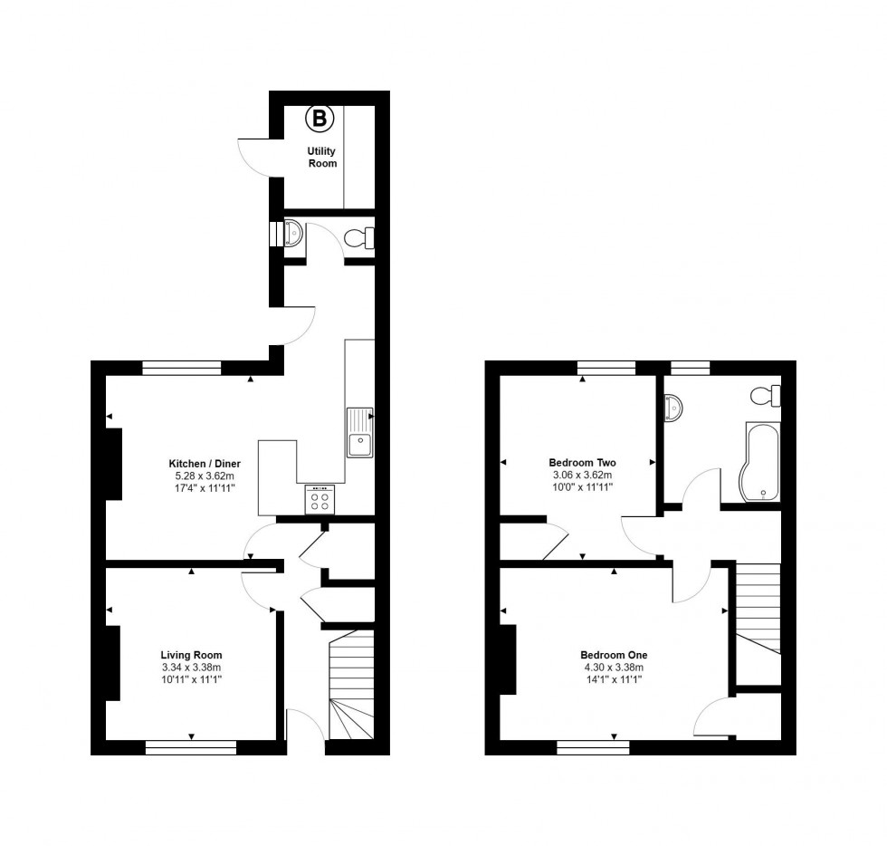 Floorplan for Ambury Road, Huntingdon