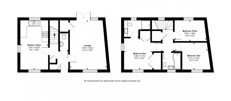 Floorplan for Beaton Crescent, Huntingdon