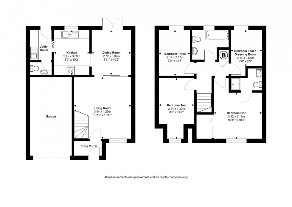 Floorplan for Warren Croft, Sawtry