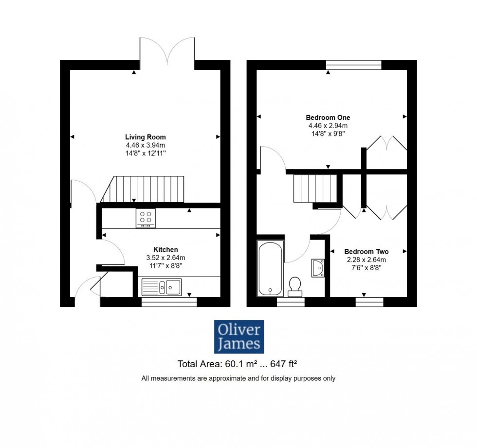 Floorplan for Hollytrees, Bar Hill