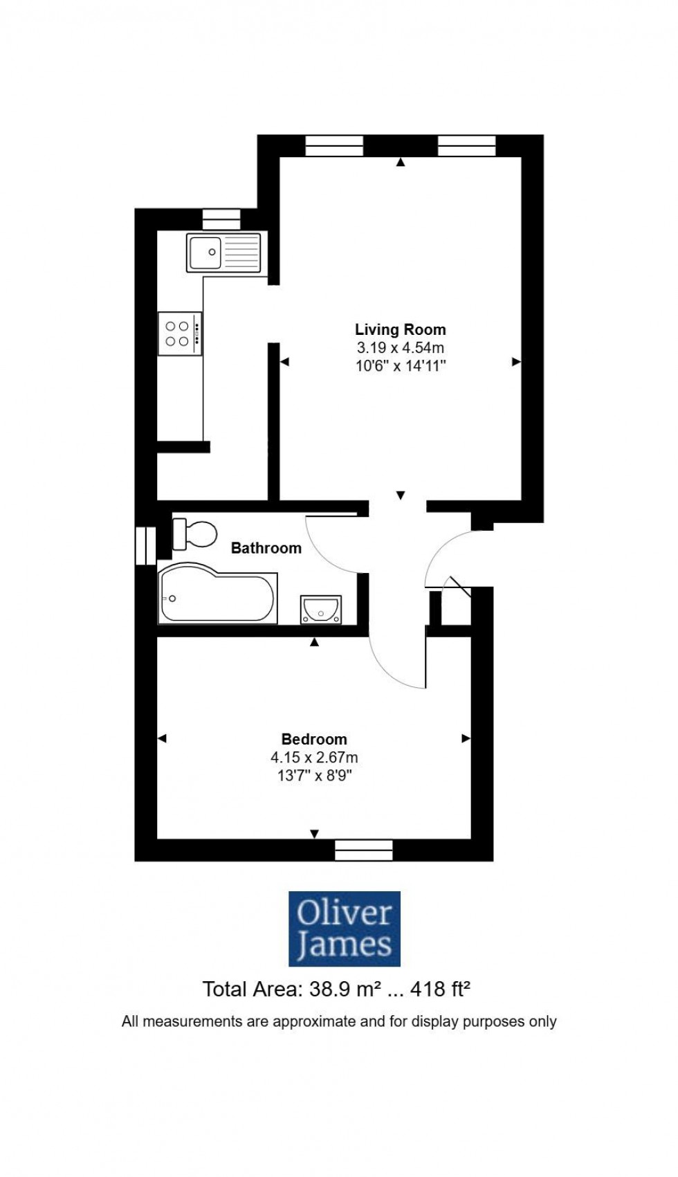 Floorplan for Church Lane, Willingham