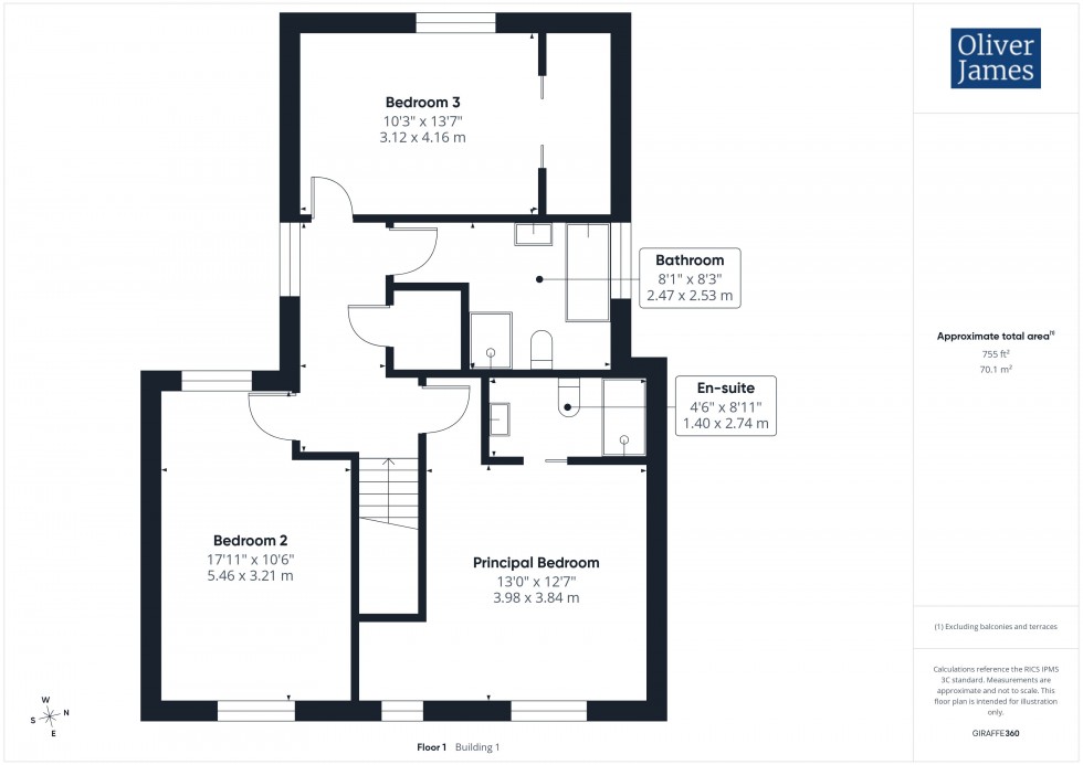 Floorplan for Huntingdon Road, Upwood, PE26