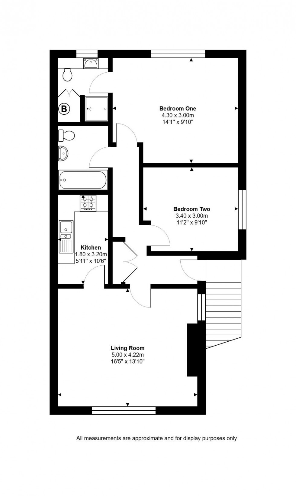 Floorplan for St. Johns Place, Wistow
