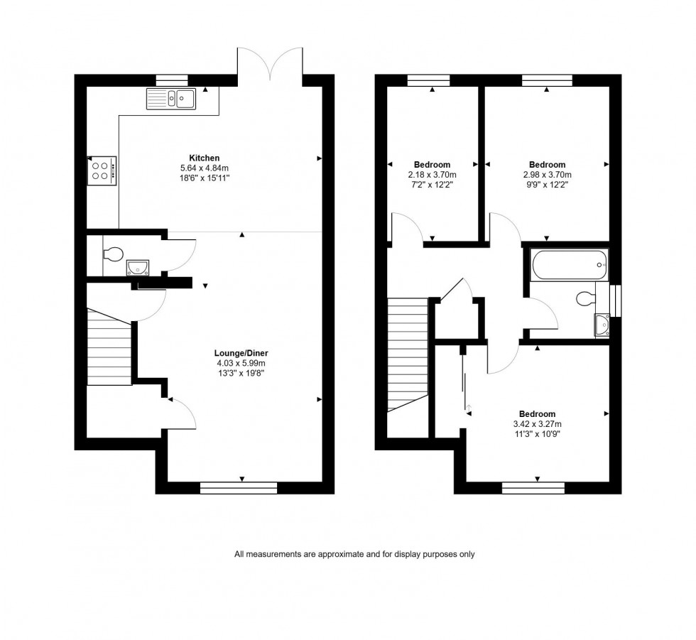 Floorplan for Brookfield Road, Papworth Everard