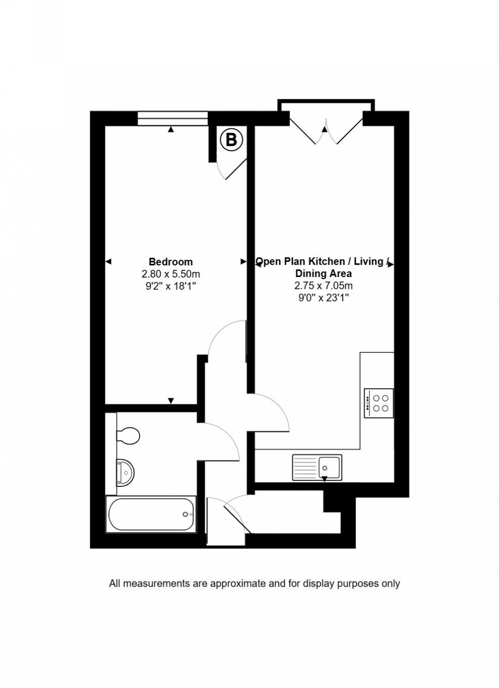 Floorplan for Percy Green Place, Stukeley Meadows, Huntingdon