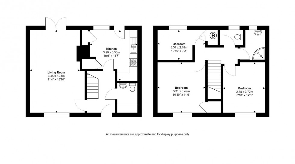 Floorplan for Sycamore Drive, Huntingdon