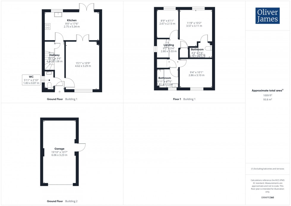 Floorplan for Pople Drive, Alconbury Weald