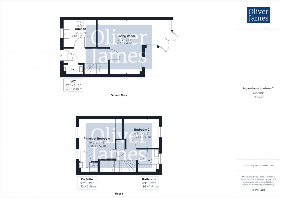 Floorplan for Roman Way, Godmanchester, Cambridgeshire.