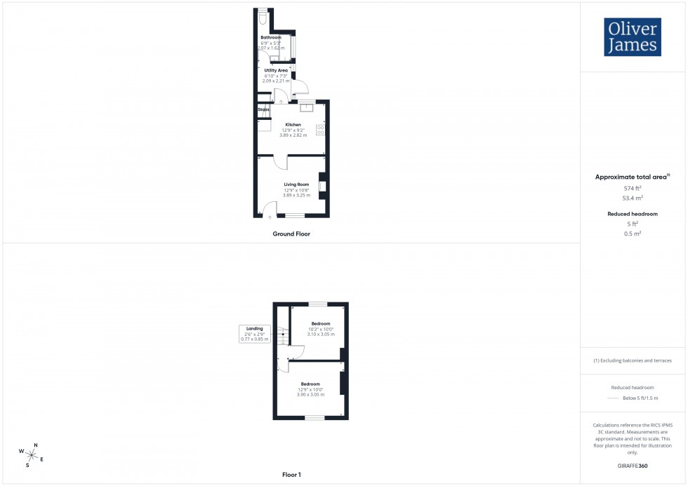 Floorplan for Whytefield Road, Ramsey