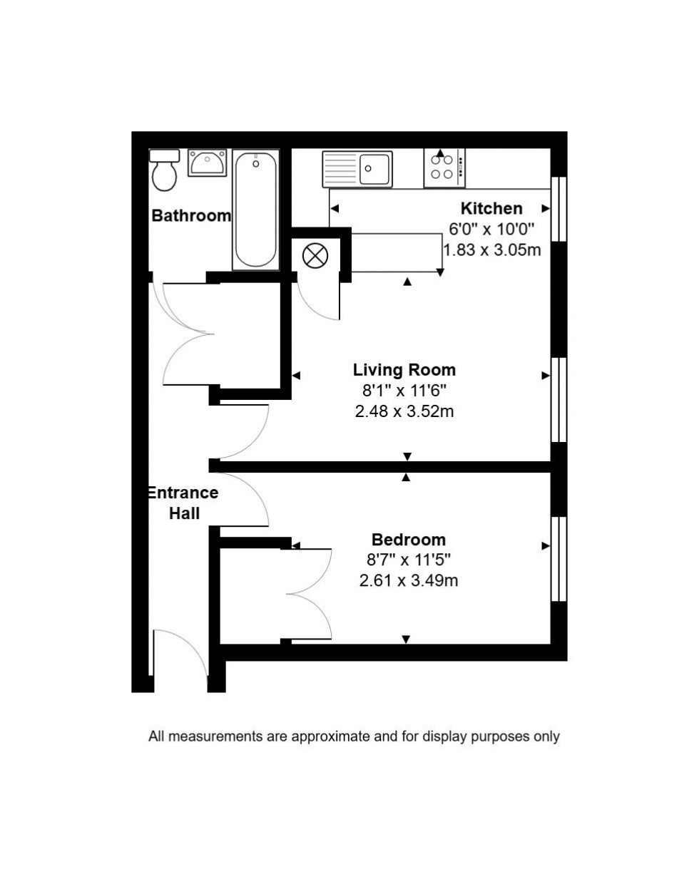 Floorplan for Ambury Road South, Huntingdon