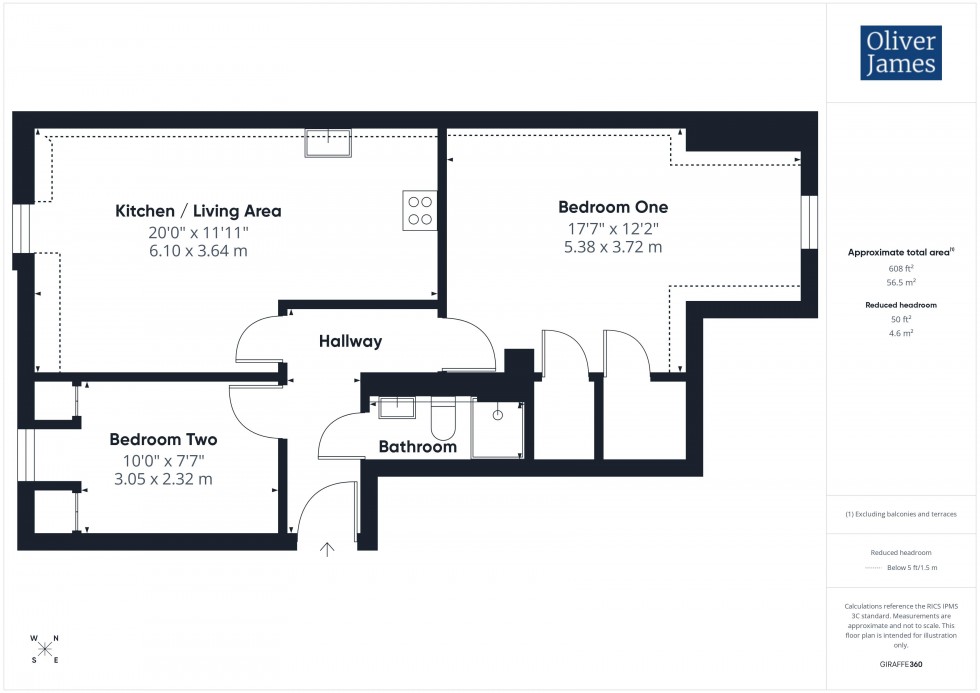 Floorplan for Cambridge Road, Great Shelford