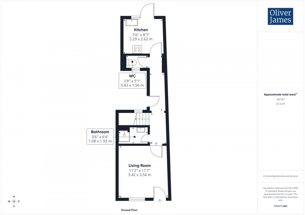 Floorplan for London Street, Godmanchester
