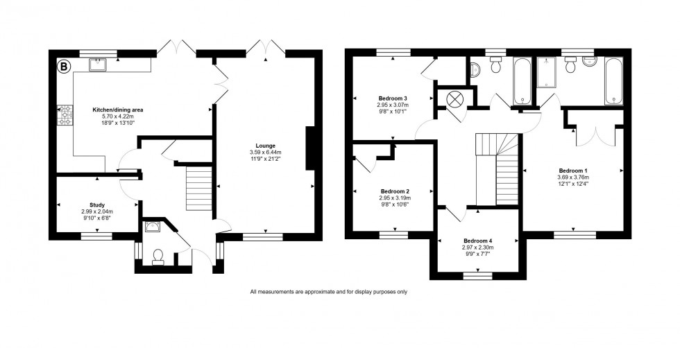 Floorplan for Keache Way, Alconbury Weald, Huntingdon