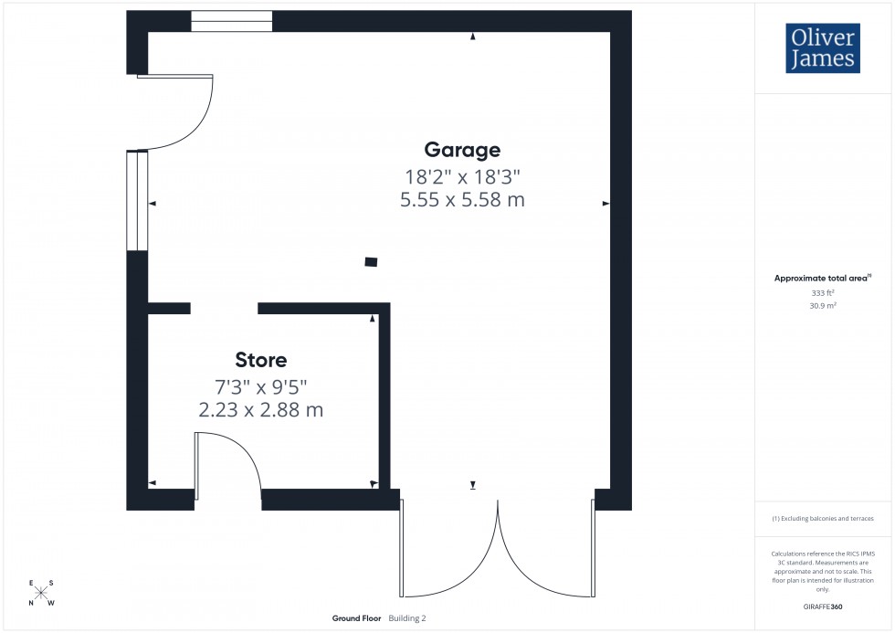 Floorplan for Pear Tree Close, Fenstanton, PE28
