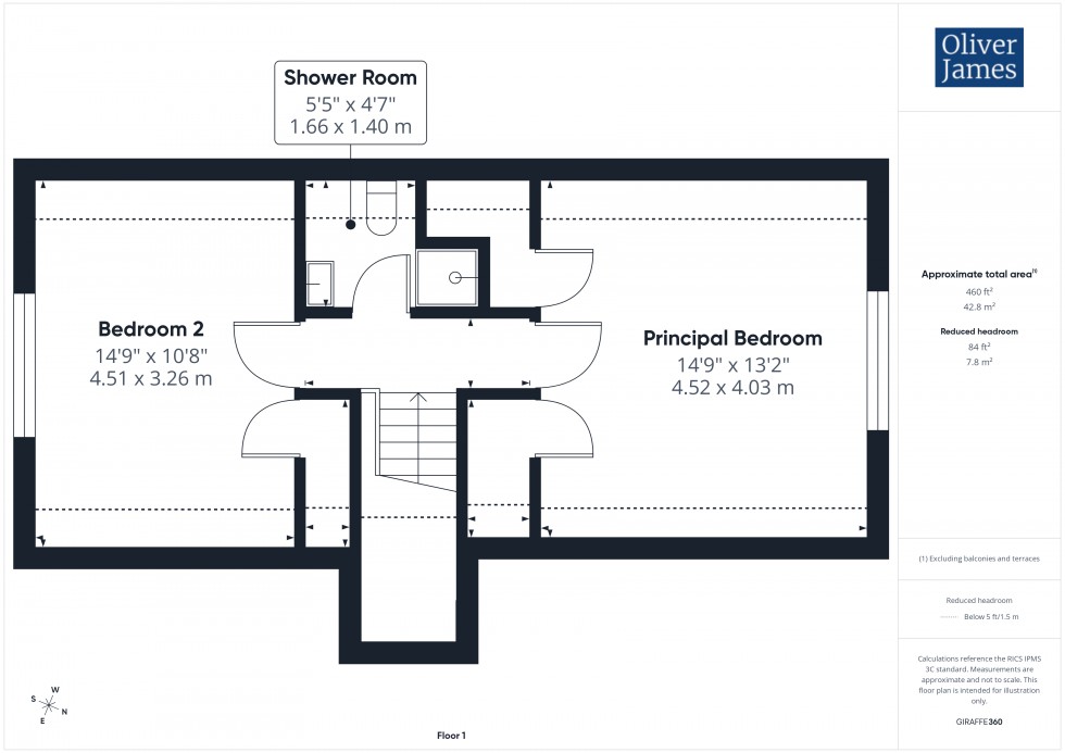 Floorplan for Hartford Road, Huntingdon, PE29