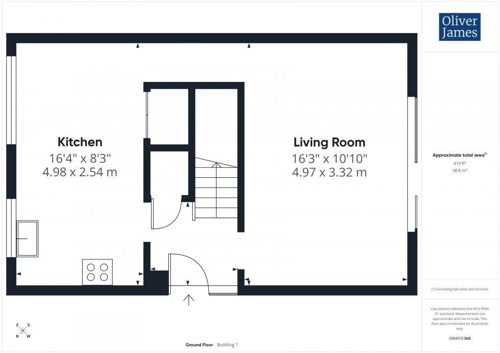 Floorplan for Oak End, Alconbury, PE28