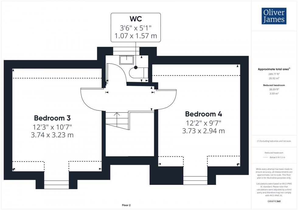 Floorplan for Collinson Crescent, Sapley, PE28