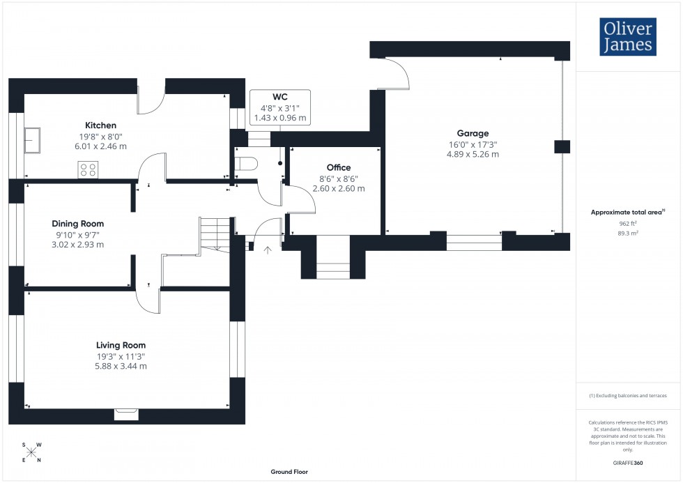Floorplan for Eagle Way, Hartford, PE29