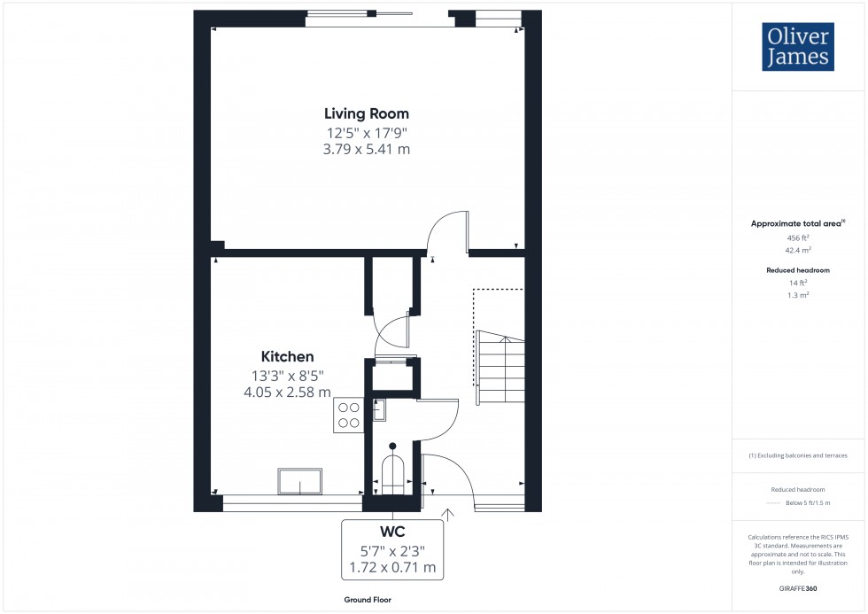 Floorplan for Norfolk Road, Huntingdon, PE29