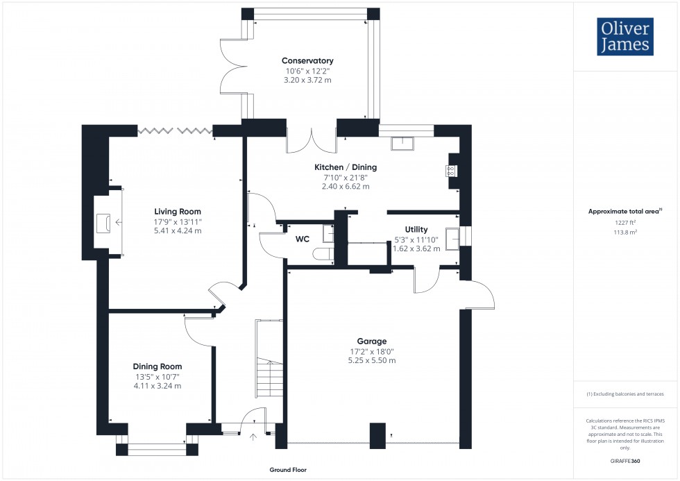 Floorplan for Oilmills Road, Ramsey, PE26