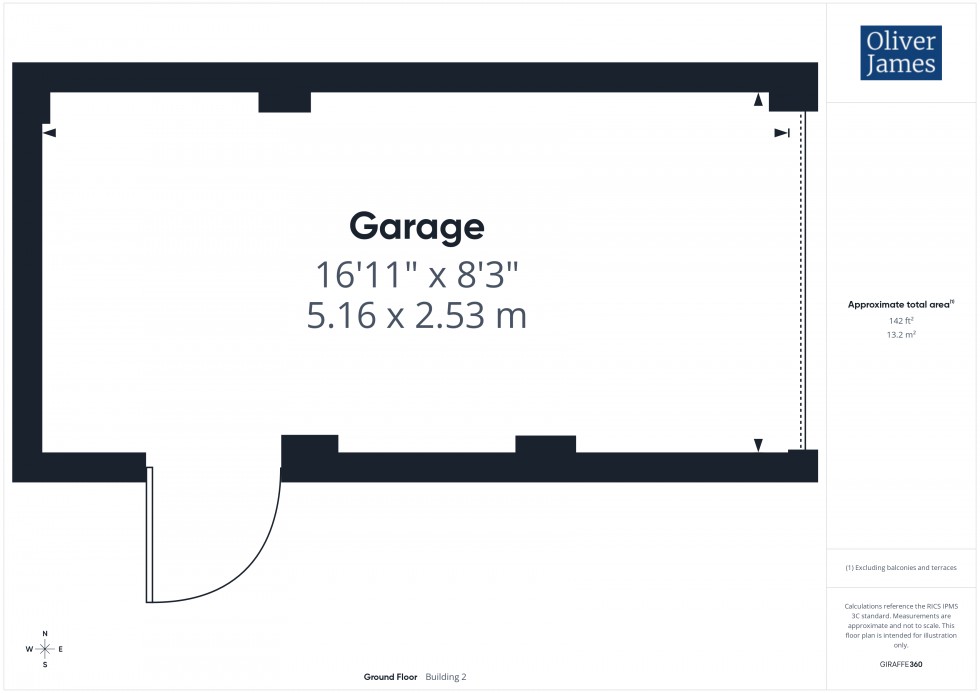 Floorplan for Kite Close, Hartford, PE29