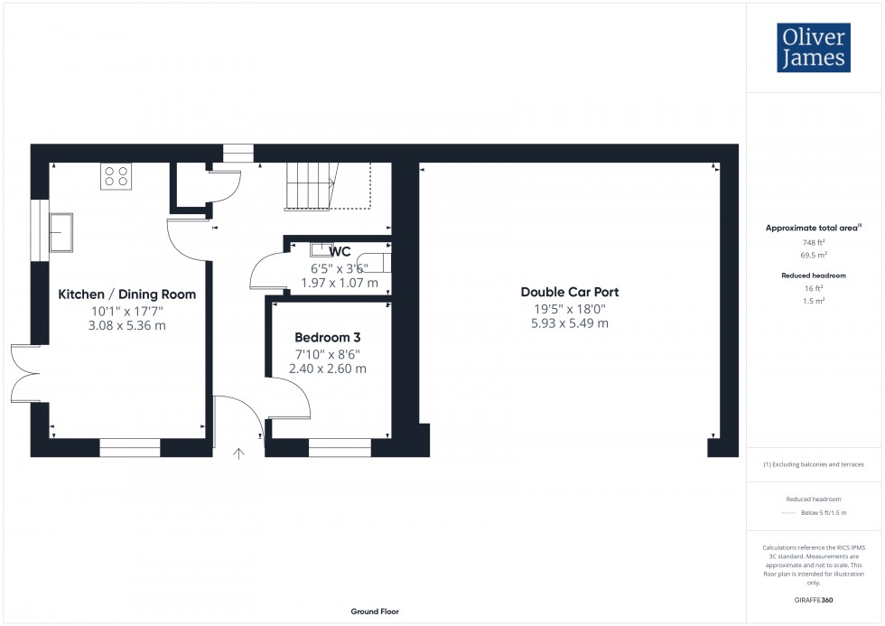 Floorplan for Bayley Road, Alconbury Weald, PE28